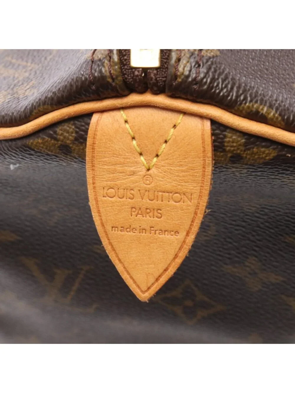Louis Vuitton Handbag Speedy 30 Canvas Leather
